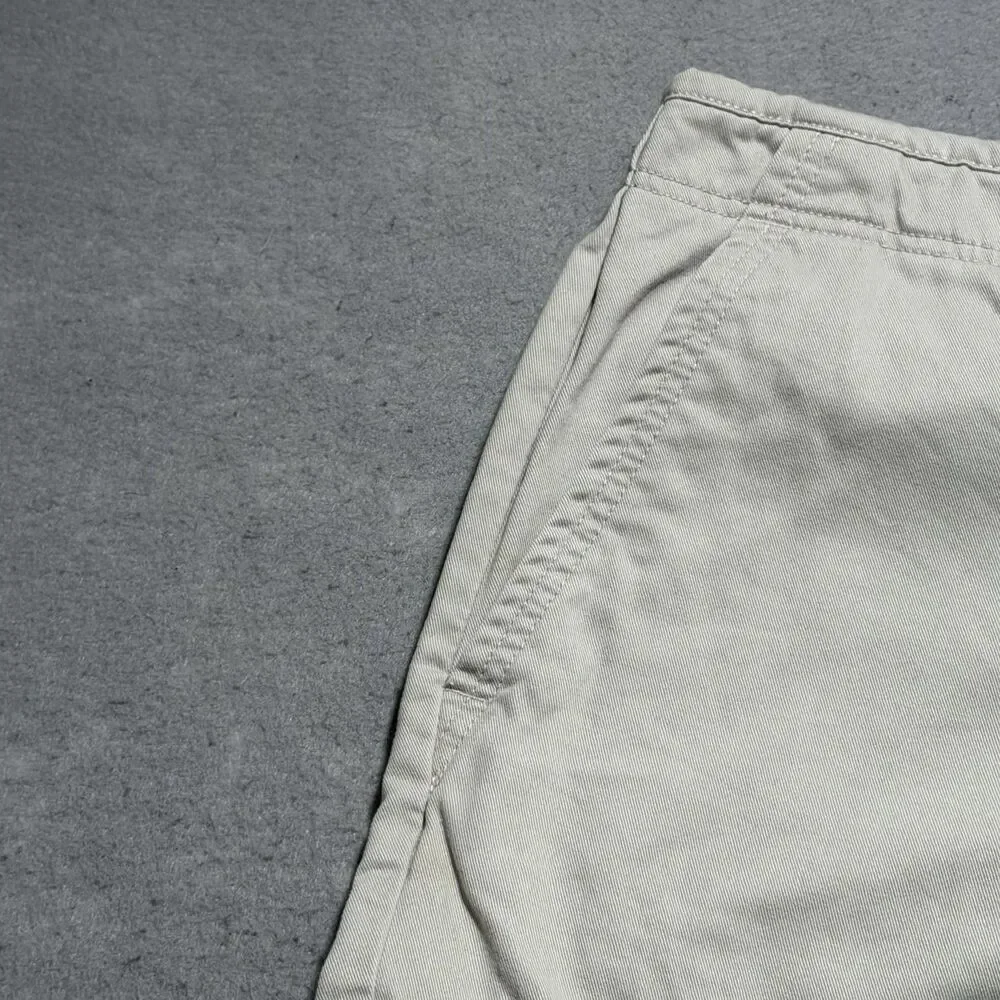 Vintage Gap Cargo Paratrooper Pants Men’s 35x30 Beige Baggy Y2K Skater Mall Punk